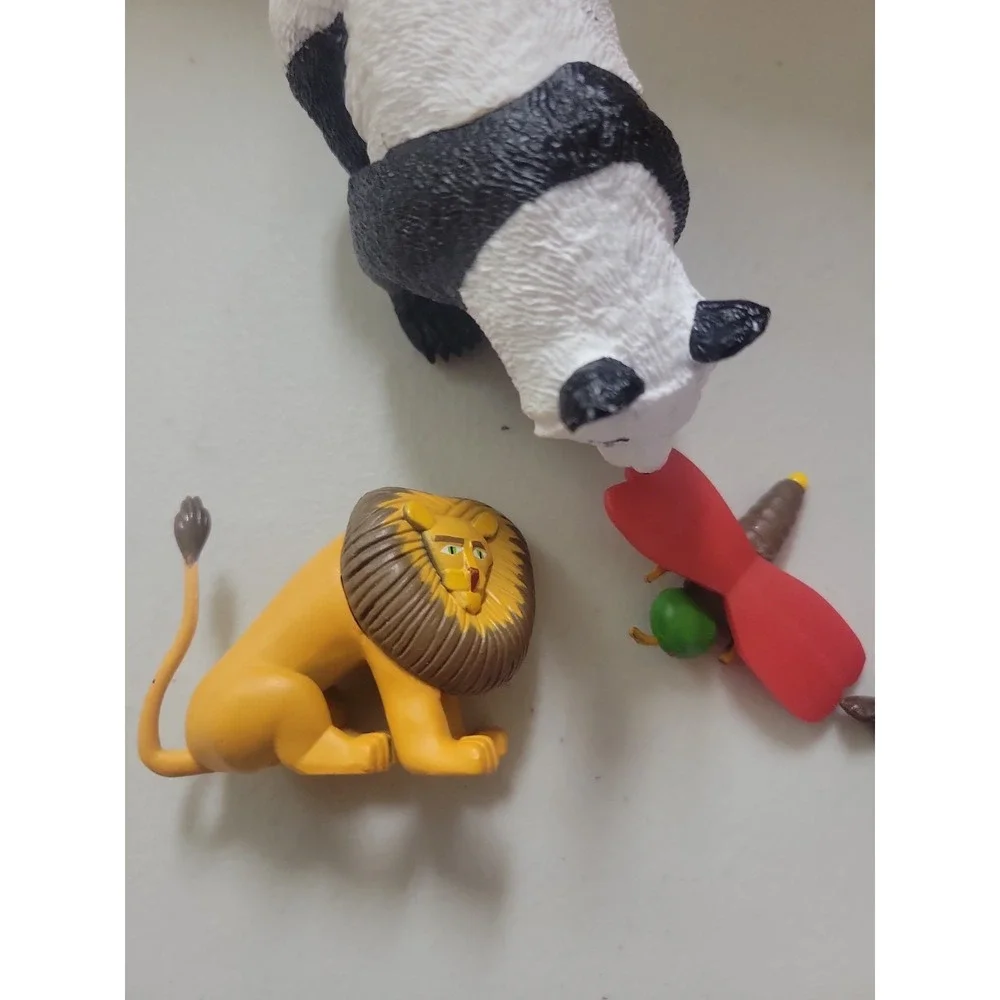 The World of Eric Carle Figure Set Lion Bear Panda Butterfly toys